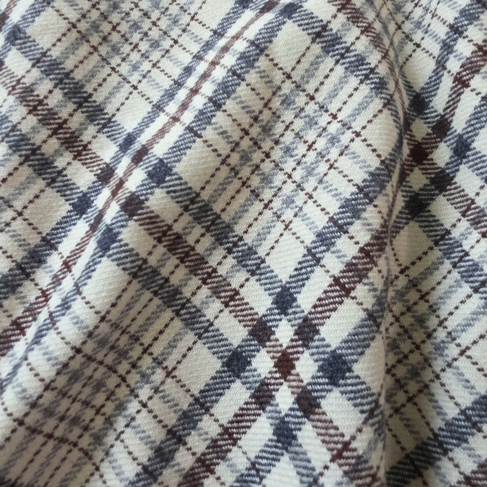 Vintage 50s/60s Patty Woodward A-line Plaid Wool Skirt, Size 7/8 - Picture 3 of 8